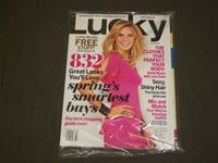 2011 MARCH LUCKY MAGAZINE - HEIDI KLUM COVER - B 3568