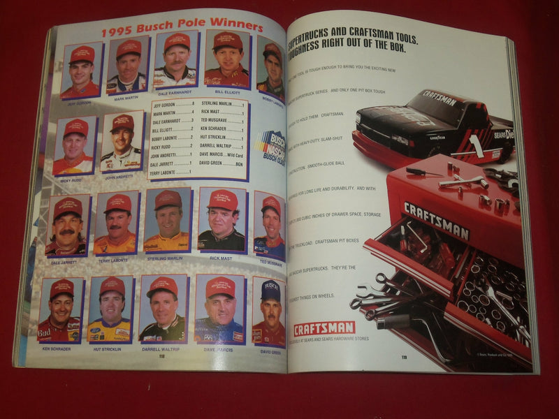 1996 FEB 18 38TH DAYTONA 500 RACING PROGRAM W/PATCH - GREAT PHOTOS - B 6341