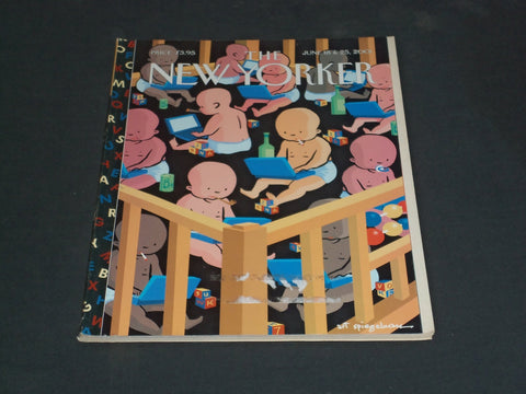 2001 JUNE 18 & 25 THE NEW YORKER MAGAZINE - ILLUSTRATED COVER - NY 1930