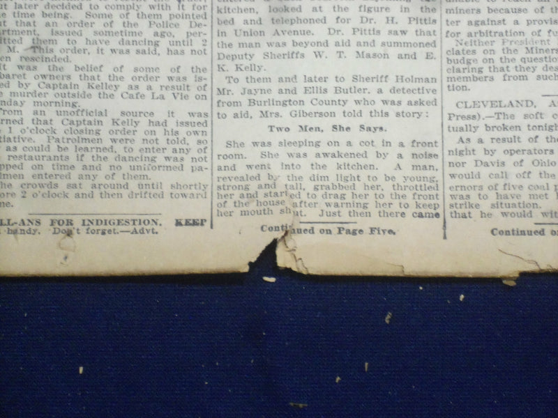 1922 AUGUST 15 NEW YORK TIMES - NORTHCLIFF DIES OF HEART DISEASE - NT 8373