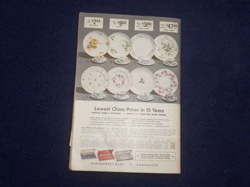 1957 MONTGOMERY WARD MIDWINTER SALE CATALOG - SOFTCOVER - KANSAS CITY - J 9321