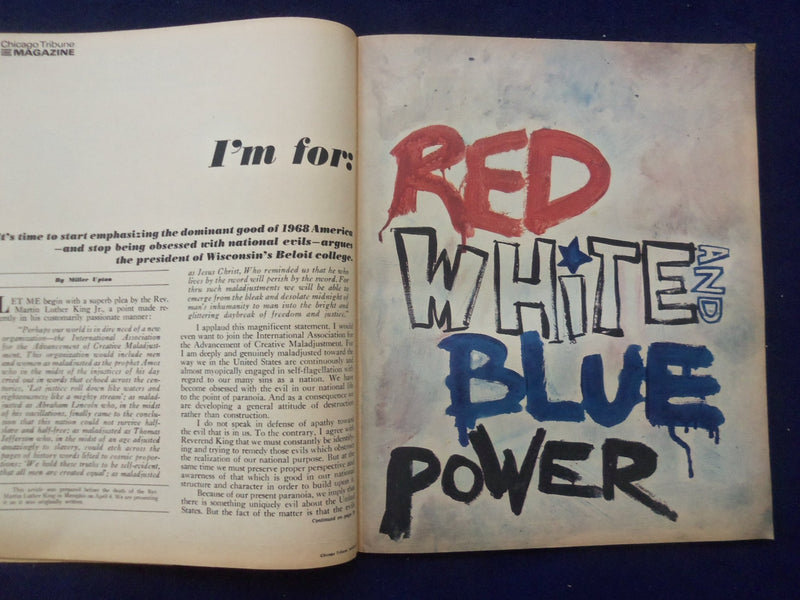1968 APRIL 28 CHICAGO TRIBUNE MAGAZINE SECTION -SPRING IN THE HEARTLAND- NP 6391