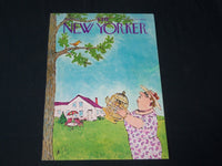 1971 MAY 29 NEW YORKER MAGAZINE FRONT COVER ONLY - GREAT ART FOR FRAMING