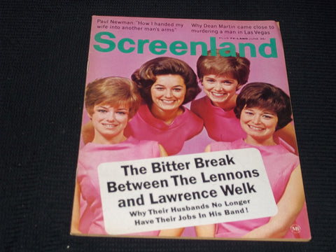 1968 JUNE SCREENLAND PLUS TV LAND MAGAZINE - THE LENNONS - E 13556