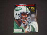 1972 OCTOBER 9 SPORTS ILLUSTRATED MAGAZINE - JOE NAMATH COVER - SP 9060