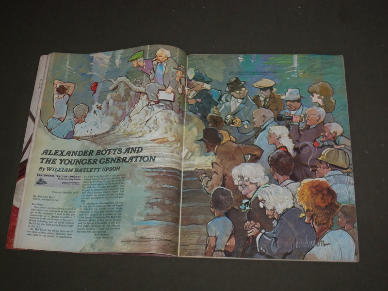 1973 SEP-OCT THE SATURDAY EVENING POST MAGAZINE - ILLUSTRATED COVER - B 4288
