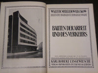 1929 BAUTEN DER ARBEIT UND DES VERKEHRS GERMAN SOFTCOVER BOOK - PHOTOS - J 2126