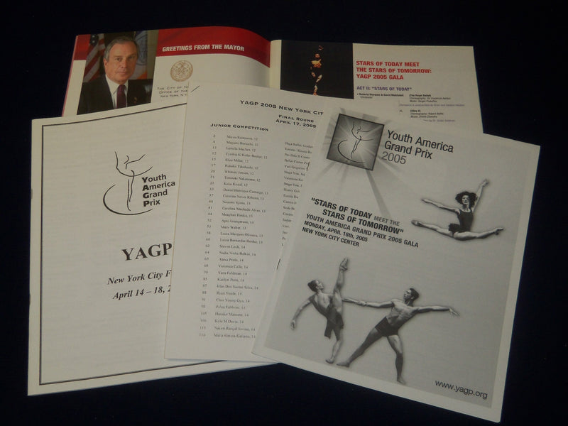 2005 YOUTH AMERICA GRAND PRIX BALLET PROGRAM - NEW YORK CITY - J 5067