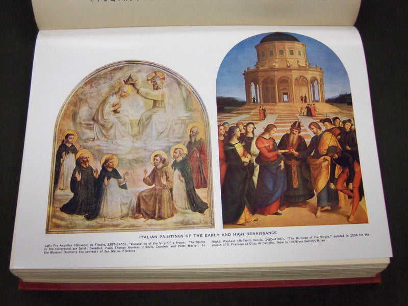 1935 PAINTING ILLUSTRATED ART BOOK - NICE COLOR PLATES - KD 59