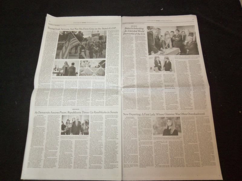 2021 JANUARY 20 NEW YORK TIMES - BIDEN PLAN GIVES 11 MILLION PATH TO CITIZENSHIP