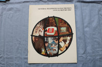 1957-1969 GERNERAL TELEPHONE & ELECTRONICS ANNUAL REPORTS - LOT OF 8 - K 3211