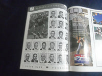1998 OCT 3 FOOTBALL PROGRAM - NOTRE DAME VS STANFORD UNIVERSITY - SP 1213H