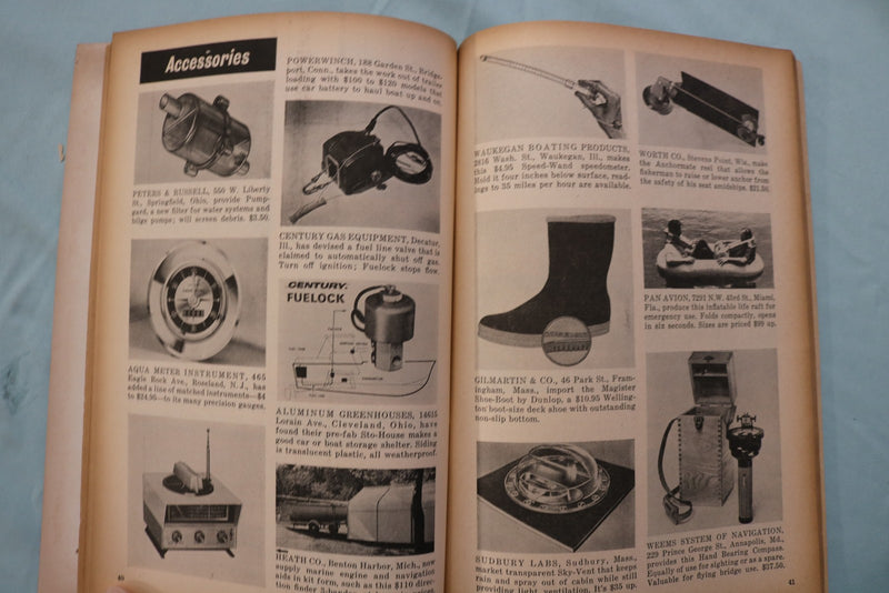1965 FEBRUARY-MARCH BOATCRAFT MAGAZINE - K 3282