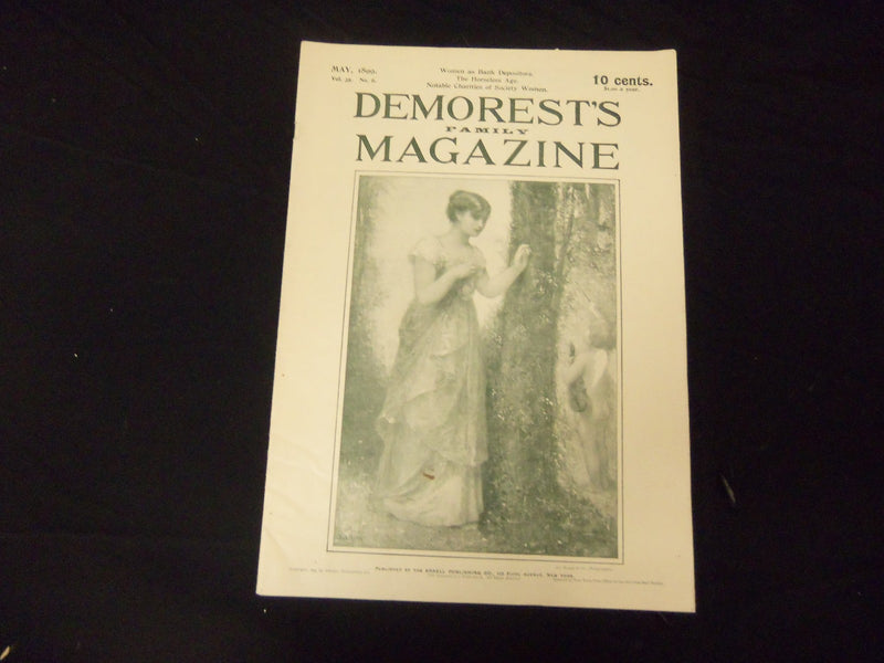 1899 MAY DEMOREST'S FAMILY MAGAZINE - GREAT ILLUSTRATIONS & ADS - ST 1825