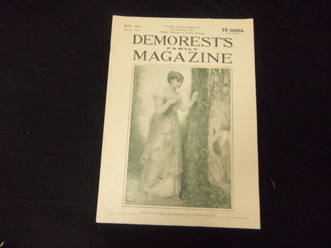 1899 MAY DEMOREST'S FAMILY MAGAZINE - GREAT ILLUSTRATIONS & ADS - ST 1825