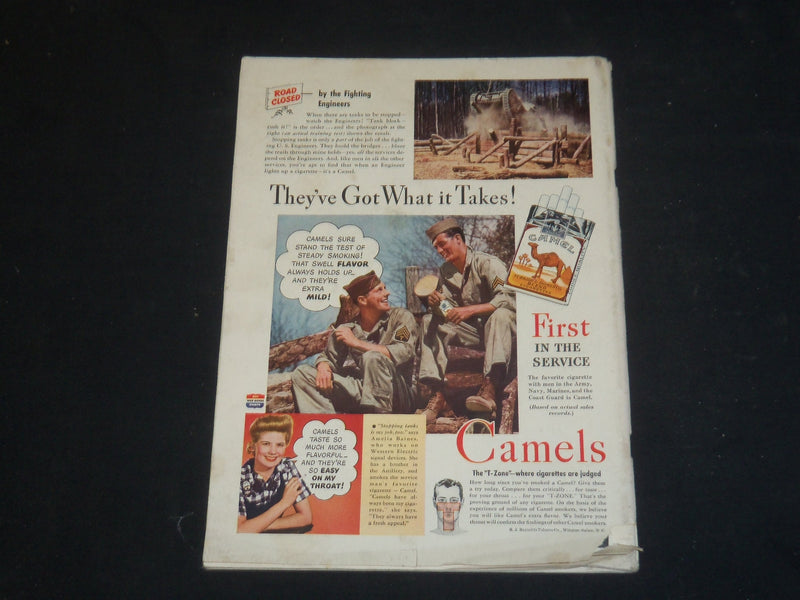 1943 OCTOBER 23 THE NEW YORKER MAGAZINE - ILLUSTRATED COVER - NY 1729