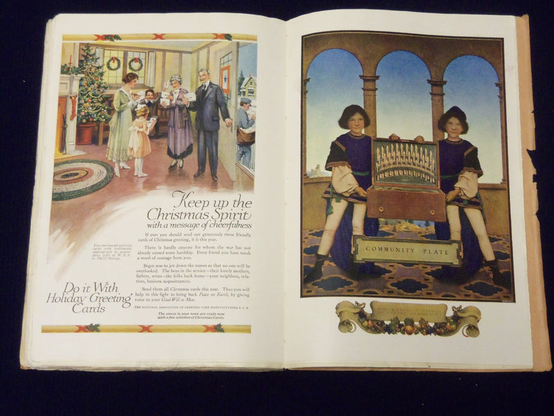 1918 DECEMBER THE ATLANTIC MONTHLY MAGAZINE - MAXFIELD PARRISH ILLUS. - ST 5497