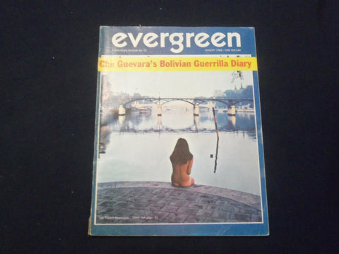 1968 AUGUST EVERGREEN MAGAZINE - NO. 57 - GREAT COVER & ARTICLES - ST 3659O