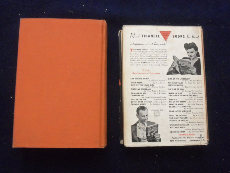 1939-1945 THE DRAGON'S TEETH HARDCOVER BOOKS BY ELLERY QUEEN - LOT OF 2 -KD 8504