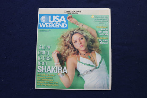 2005 DECEMBER 9-11 USA WEEKEND MAGAZINE - SKAKIRA COVER - E 18277