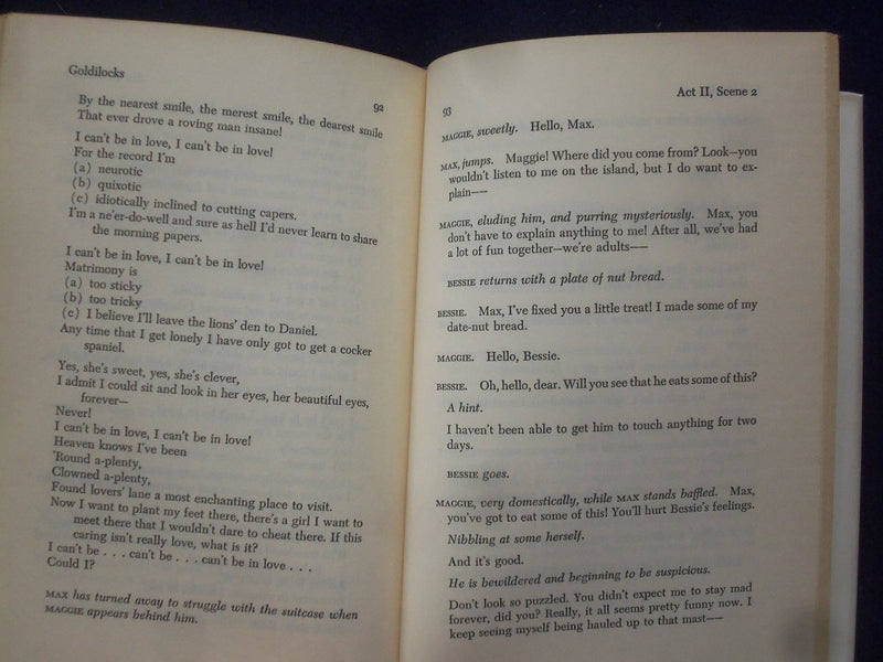1959 GOLDILOCKS HARDCOVER BOOK BY JEAN & WALTER KERR - 1ST EDITION - KD 9198