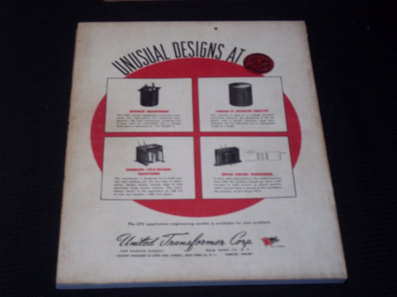 1946 JANUARY RADIO NEWS MAGAZINE - INFRA -RED FRONT COVER - E 5190