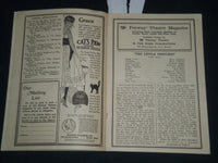 1917 NOV 26-DEC THE FENWAY THEATRE PROGRAM & TICKET - BOSTON - J 4081