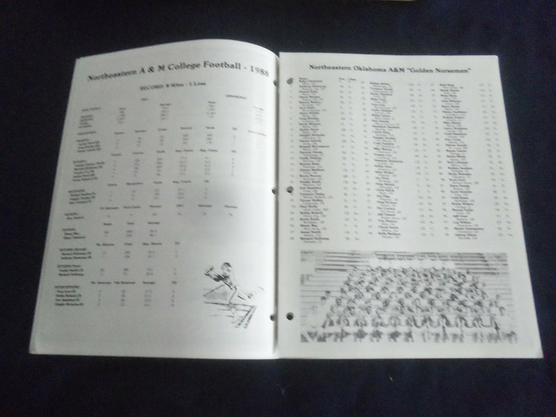 1988 DEC 4 MID AMERICA BOWL PROGRAM -LEES-MCRAE COL. VS. NE OKLAHOMA A&M-ST 659H