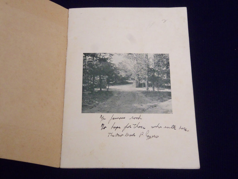 1923 THE OUT-DOOR PLAYERS SEASON OF 1923 - PETERBOROUGH NEW HAMPSHIRE - SP 2530