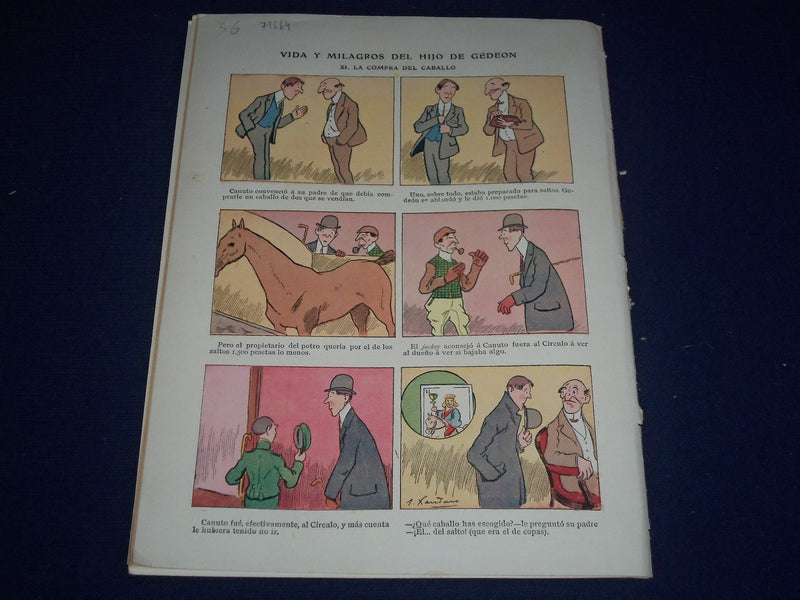 1908 MARCH 14 BLANCO Y NEGRO SPANISH MAGAZINE - NICE ILLUSTRATIONS - J 290