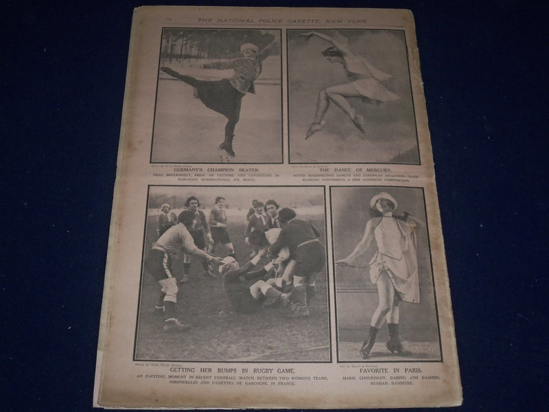 1925 MAR 14 NATIONAL POLICE GAZETTE - NATALIE KINGSTON - JACK DEMPSEY - SP 3056