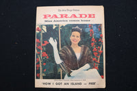 1961 DEC 17 PARADE MAGAZINE - MARIA BEALE FLETCHER, MISS AMERICA COVER - E 25648