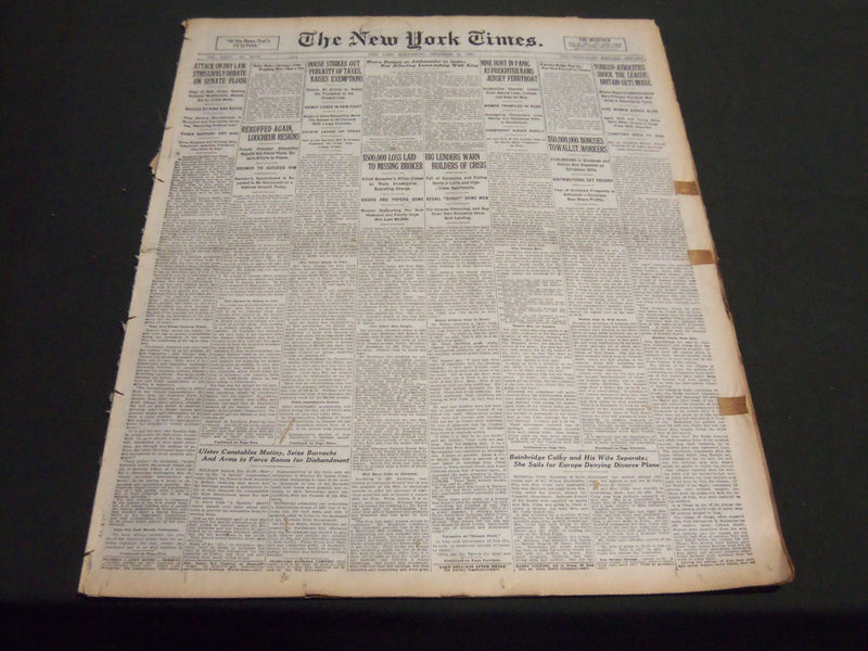 1925 DECEMBER 16 NEW YORK TIMES - TURKISH ATROCITIES SHOCK THE LEAGUE - NT 5380
