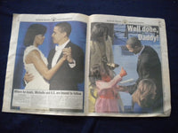 2009 JAN 21 NEW YORK DAILY NEWS NEWSPAPER - OBAMA INAUGURATION SPECIAL - NP 5976