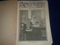 1905-1907 APPLES OF GOOD MAGAZINE BOUND VOL LOT OF 3 - ILLUSTRATIONS - KD 2105