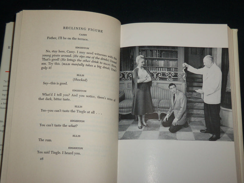1955 RECLINING FIGURE A COMEDY HARDCOVER BOOK BY HARRY KURNITZ - KD 7268