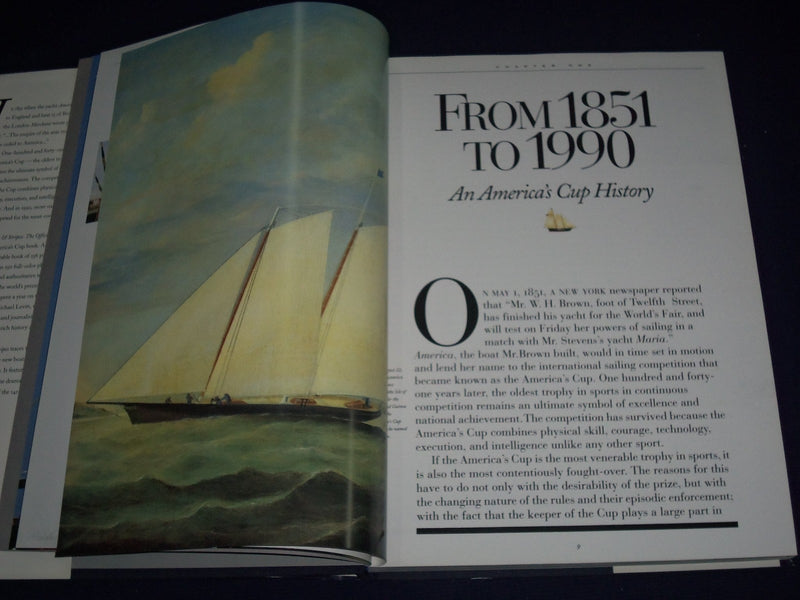 1992 STAR & STRIPES THE OFFICIAL RECORD AMERICA'S CUP XXVIII - PHOTOS - KD 2376