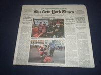 2021 DECEMBER 25 NEW YORK TIMES - VARIANT DISRUPTS AIR TRAVEL ON GLOBAL SCALE