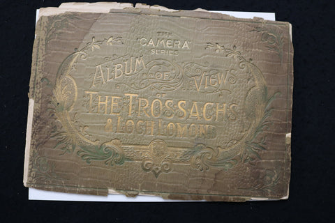 1900'S ALBUM OF VIEWS OF THE TROSSACHS & LOCHLOMOND VIEW BOOK- SOFTCOVER- K 2430