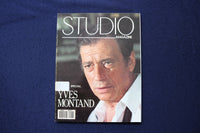 1991 DECEMBER STUDIO MAGAZINE - YVES MONTAND COVER - FRENCH - E 18486