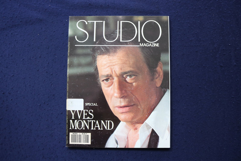 1991 DECEMBER STUDIO MAGAZINE - YVES MONTAND COVER - FRENCH - E 18486