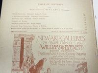 1887 AMERICAN ART ILLUSTRATED MAGAZINE LOT OF 3 ISSUES - O 38