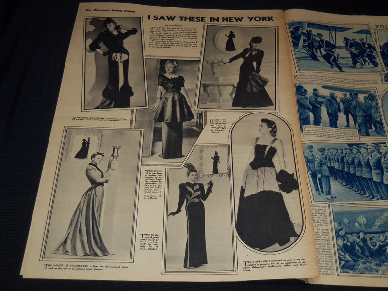 1939 SEPT 24 MINNEAPOLIS SUNDAY TRIBUNE COLOR SECTION - ETERNAL ICE - NT 9578
