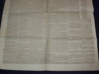 1849 JANUARY 6 MASSACHUSETTS PLOUGHMAN NEWSPAPER - QUINCY ADAMS - GOLD - NP 5159