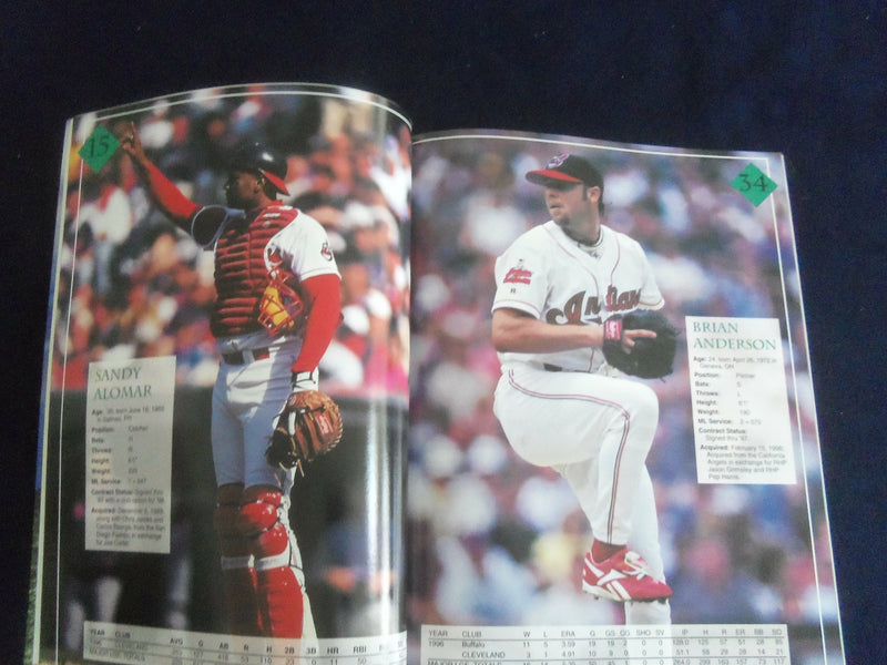 1997 CLEVELAND INDIANS YEARBOOK - ST 7109