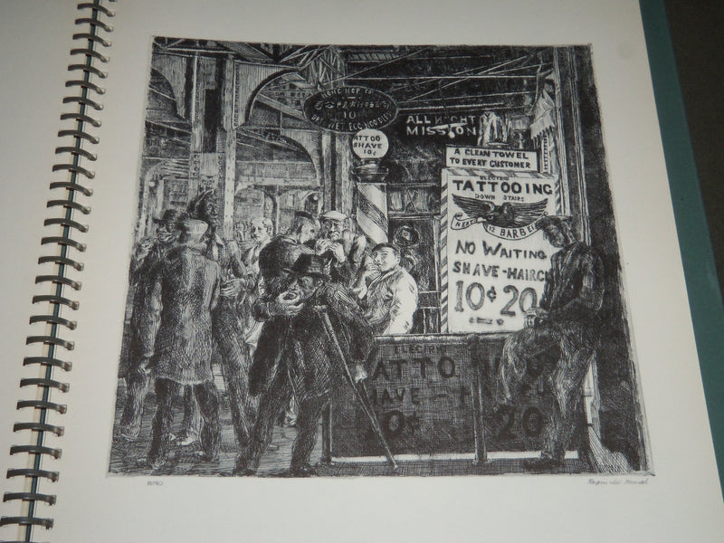 1939 A TREASURY OF AMERICAN PRINTS EDITED BY THOMAS CRAVEN -NICE PLATES- KD 4370
