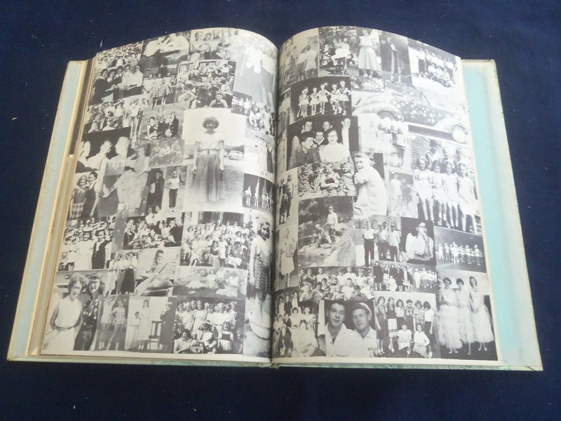 1956 THE ROCKET SCOTT TOWNSHIP HIGH SCHOOL YEARBOOK - ESPY, PA - YB 2698