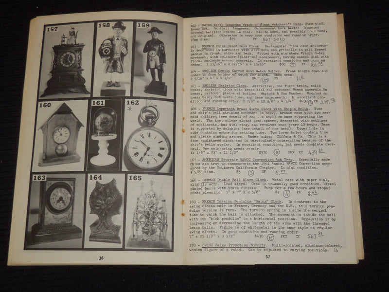 1966-1975 FINE WATCHES AND VERTU AUCTION CATALOGS LOT OF 7 - O 2820B
