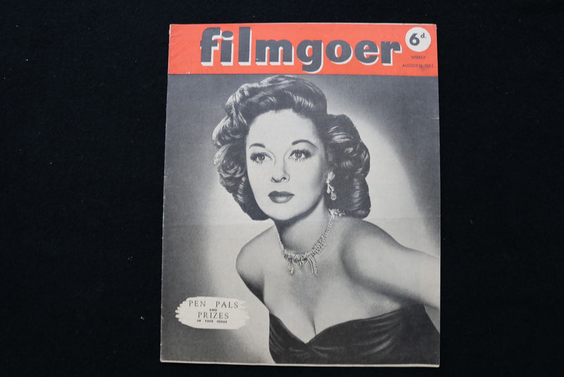 1952 AUGUST 16 FILMGOER MAGAZINE - SUSAN HAYWARD COVER - E 25228