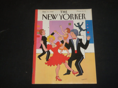 1989 DECEMBER 11 THE NEW YORKER MAGAZINE - ILLUSTRATED COVER - NY 1412